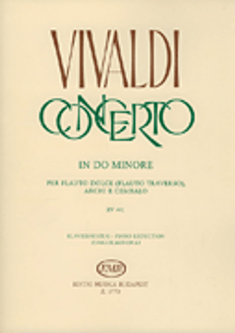 Concerto in C Minor for Flute, Strings and Continuo, RV 441 [HL:50510546]
