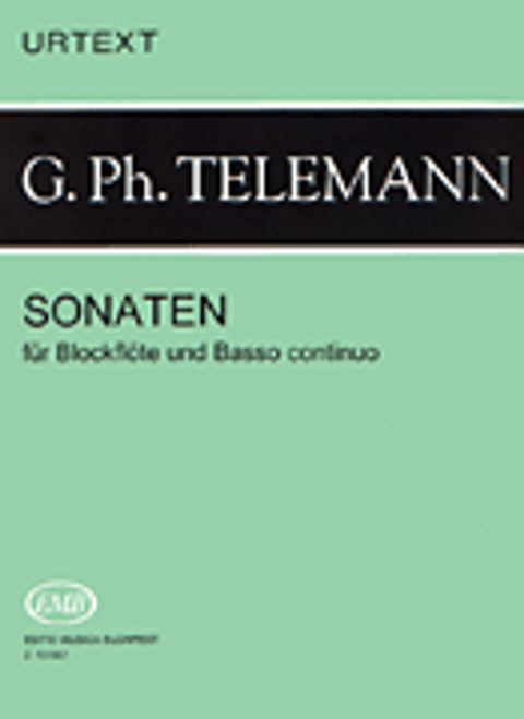 Telemann, Sonatas for Recorder and Basso Continuo [HL:50510581]