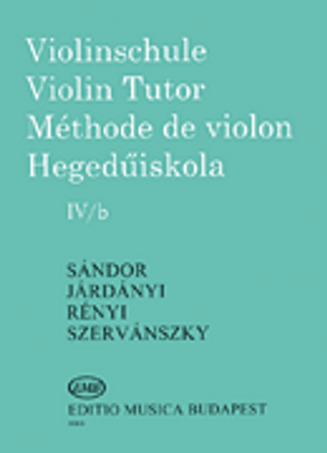 Hidas, Violin Tutor - Volume 4B [HL:50510656]