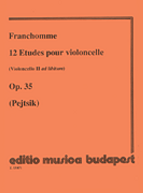 Franchomme, 12 Etudes, Op. 35 (Violoncello II ad lib.) [HL:50510661]