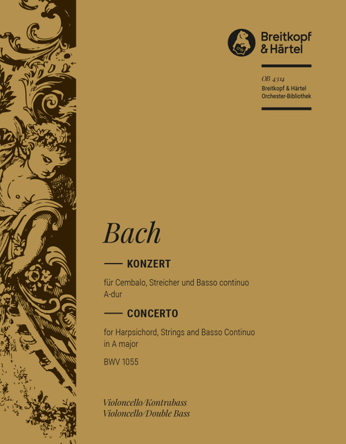 Harpsichord Concerto in A major BWV 1055 [Breit:OB4314-26]