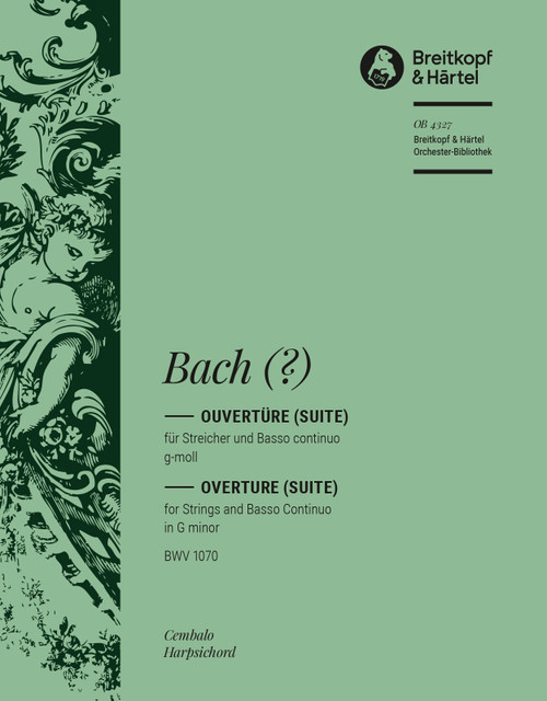Overture (Suite) in G minor BWV 1070 [Breit:OB4327-12]
