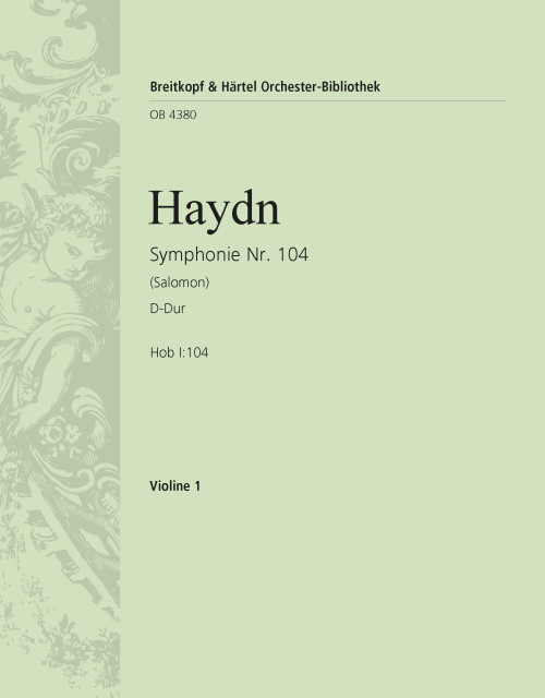 Symphony No. 104 in D major Hob I:104 [Breit:OB4380-15]