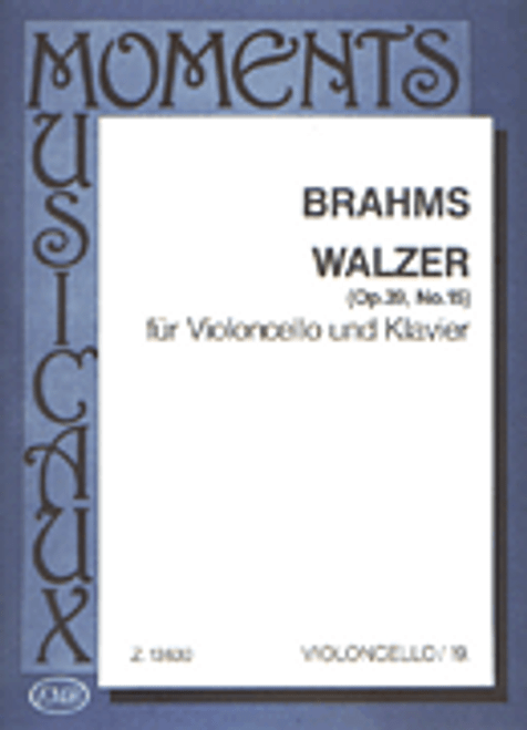 Brahms, Walzer Op.39#15-vcl/pno [HL:50510771]