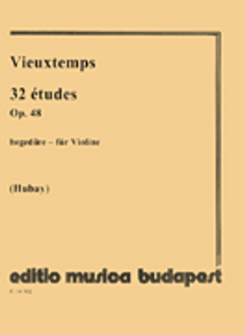 Vieuxtemps, 32 Exercises, Op. 48, Volumes 1-4 [HL:50510864]