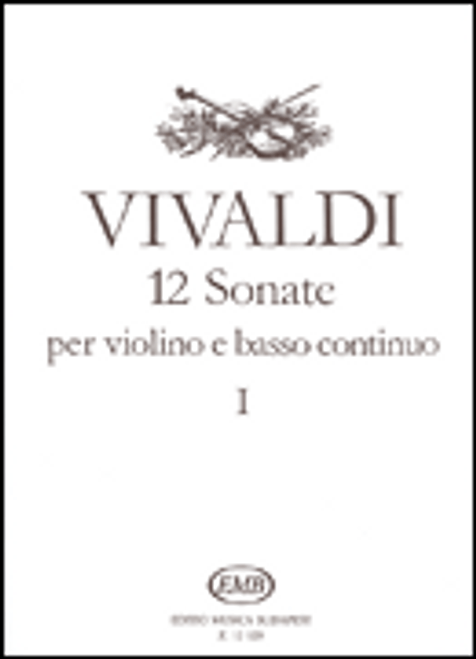 Vivaldi, 12 Sonatas for Violin and Basso Continuo - Volume 1 [HL:50510873]