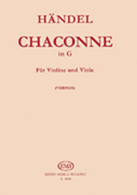 Chaconne in G for Violin and Viola [HL:50510960]