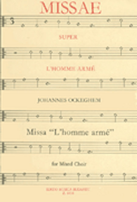 Missa L'homme Armé [HL:50511058]