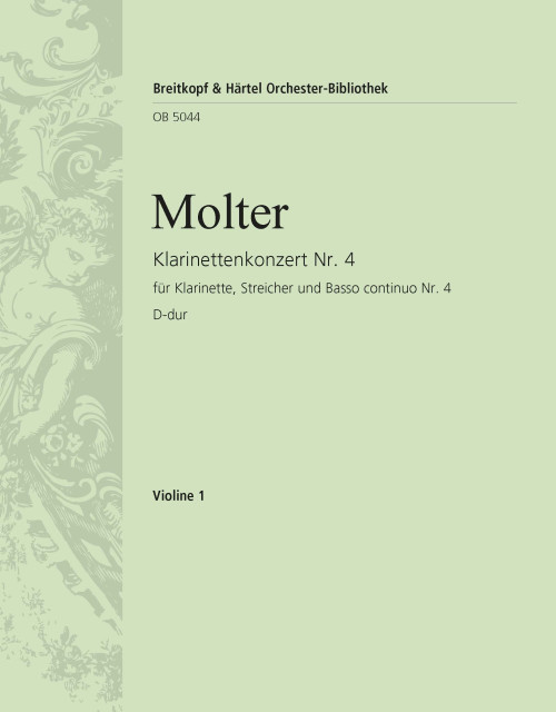Clarinet Concerto No. 4 in D major [Breit:OB5044-15]