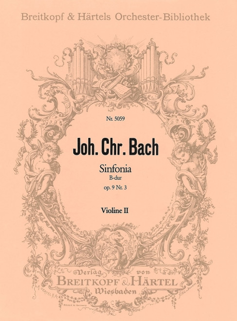Sinfonia in Bb major Op. 9 No. 3 [Breit:OB5059-16]