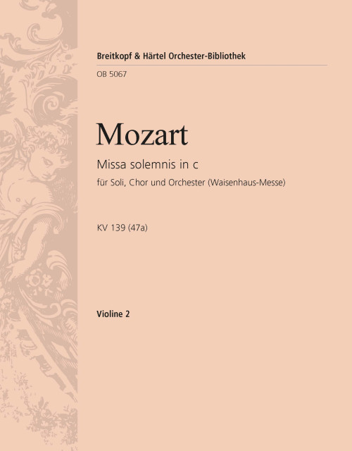 Missa solemnis in c K. 139 (47a) [Breit:OB5067-16]