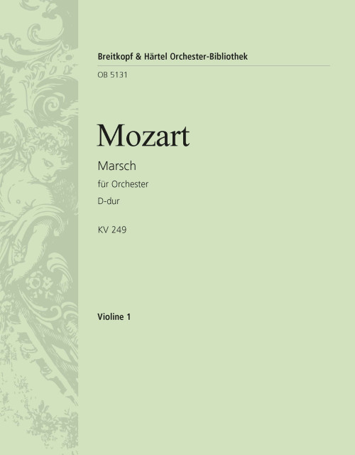 March in D major K. 249 [Breit:OB5131-15]