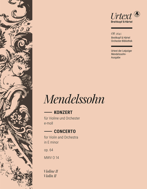 Violin Concerto in E minor Op. 64 MWV O 14 [Breit:OB5645-16]