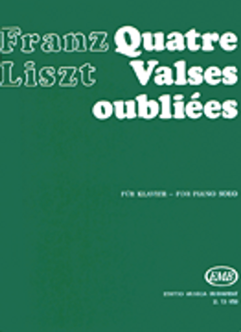 Liszt, 4 Valses Oubliees-pno [HL:50511493]