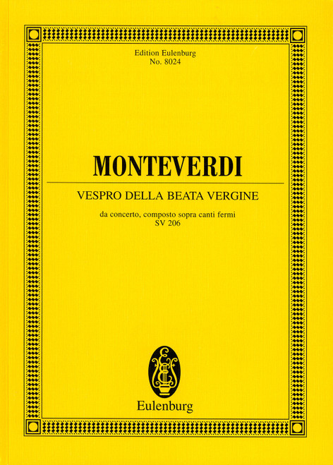 Vespro della Beata Vergine SV 206 [Breit:ETP8024]