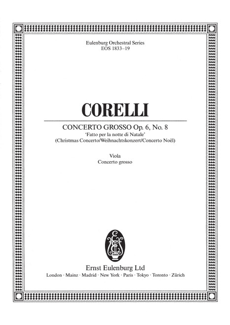 Concerto grosso Op. 6 No. 8 in G minor [Breit:EOS1833-19]