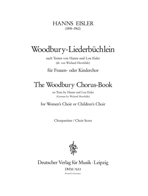 The Woodbury Chorus-Book [Breit:DV7653]