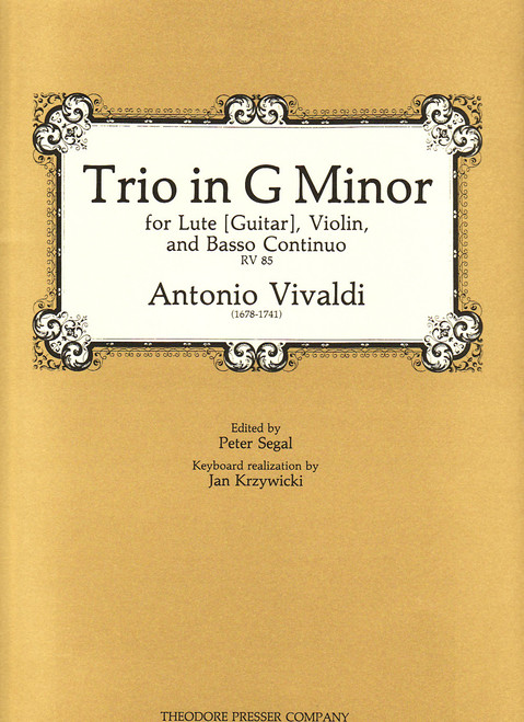 Trio In G Minor [CF:114-40514]