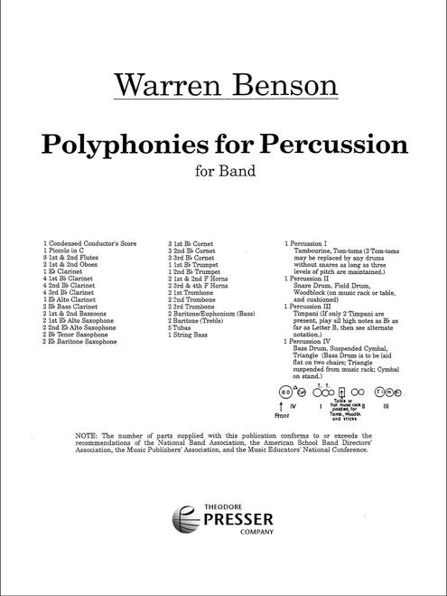 Polyphonies for Percussion [CF:115-40195F]