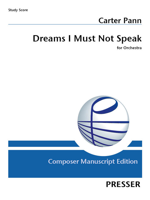 Dreams I Must Not Speak [CF:116-42166S]