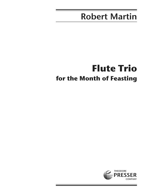 Flute Trio for the Month of Feasting [CF:144-40639]