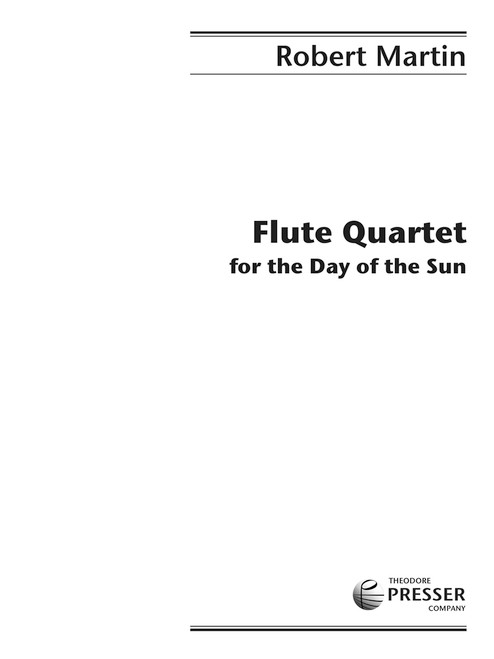 Flute Quartet for the Day of the Sun [CF:144-40642]