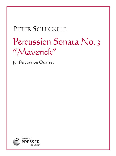 Percussion Sonata No. 3 "Maverick" [CF:164-00294]
