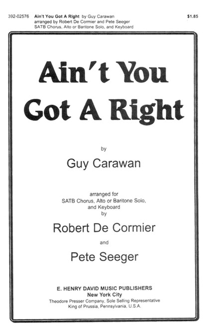 Ain't You Got A Right [CF:392-02576]