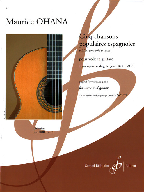 Cinq Chansons Populaires Espagnoles [CF:511-03161]