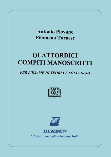 14 Compiti Manoscritti Solfege [CF:511-80013]