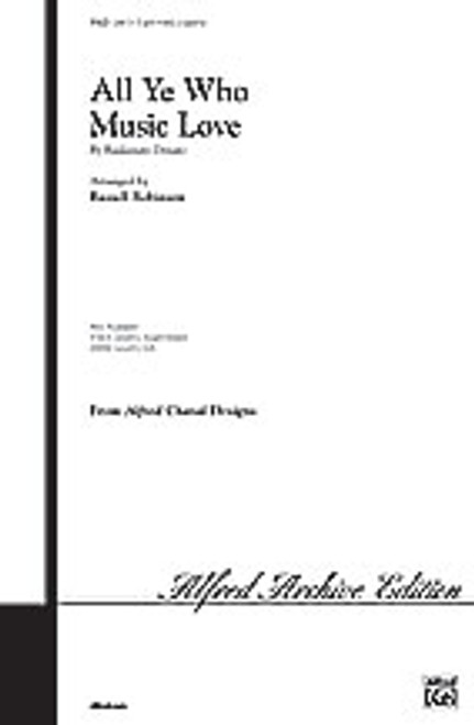 All Ye Who Music Love  [Alf:00-11623]