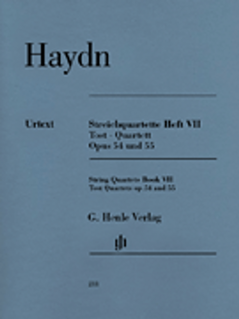 Haydn, String Quartets, Vol. VII, Op. 54 and Op. 55 (Tost Quartets) [HL:51480211]