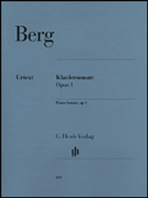 Berg, Piano Sonata, Op. 1 [HL:51480819]