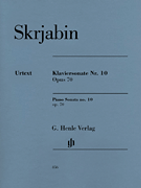 Scriabin, Piano Sonata No. 10, Op. 70 [HL:51480856]