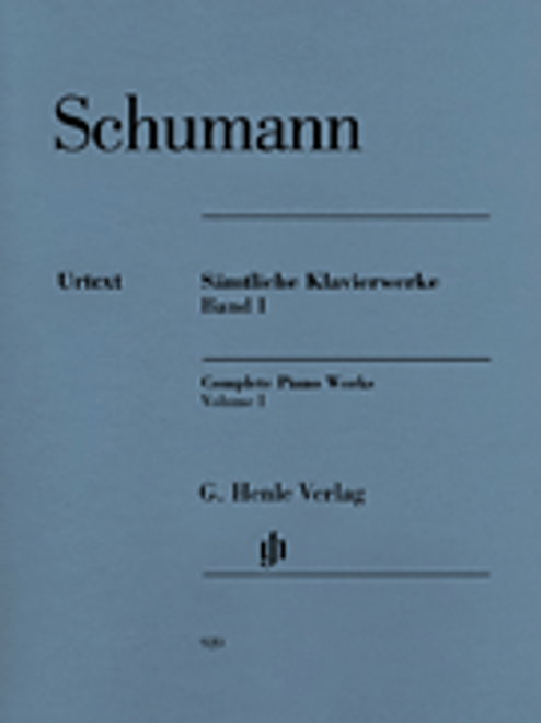 Schumann, Complete Piano Works - Volume 1 [HL:51480920]