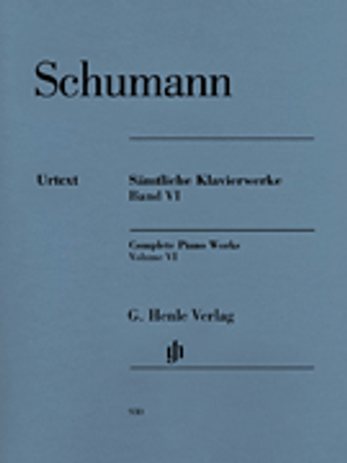 Schumann, Complete Piano Works - Volume 6 [HL:51480930]