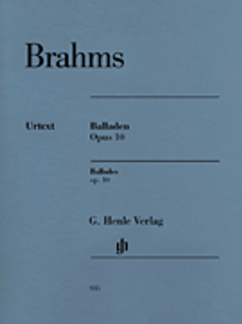 Brahms, Ballades, Op. 10 [HL:51480935]