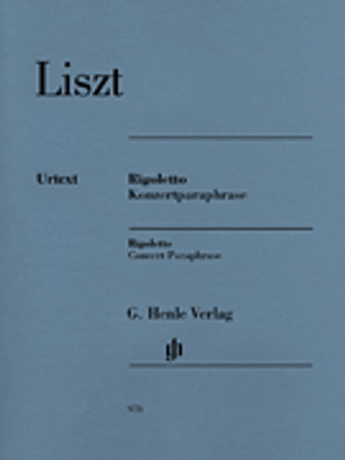 Liszt, Rigoletto - Concert Paraphrase [HL:51480978]
