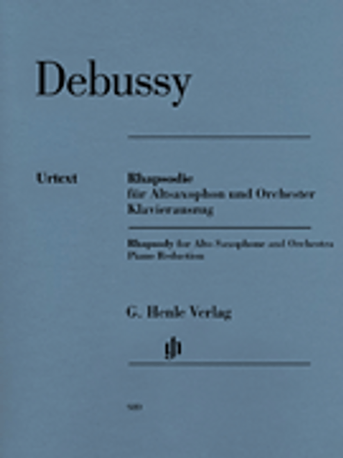 Debussy, Rhapsody for Alto Saxophone and Orchestra [HL:51480989]