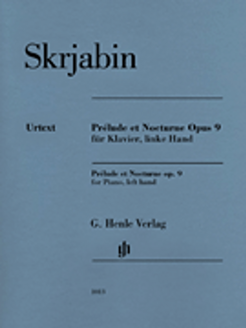 Scriabin, Prélude et Nocturne, Op. 9 [HL:51481013]