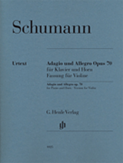 Schumann, Adagio and Allegro, Op. 70 [HL:51481025]