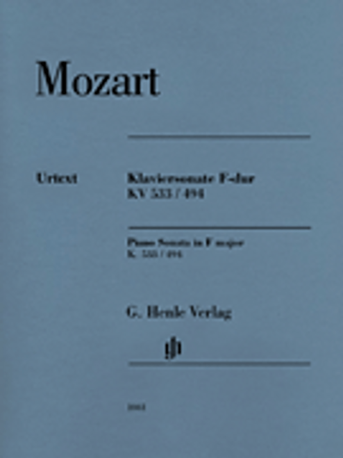 Mozart, Piano Sonata in F Major K533/494 [HL:51481041]