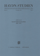 Haydn-Bibliographie 2002-2011 [HL:51482039]