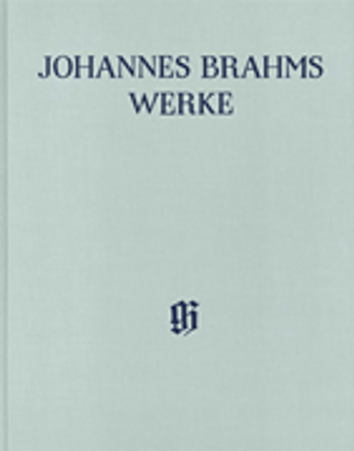 Brahms, Works for Choir and Quartets for Mixed Voices with Piano or Organ, Volume 2 [HL:51486010]