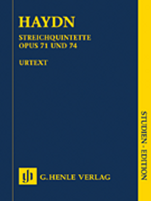 String Quartets, Vol. IX, Opus 71 and 74 (Apponyi-Quartets) [HL:51489213]