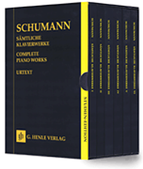 Schumann, Complete Piano Works - Boxed Set of Study Scores [HL:51489932]