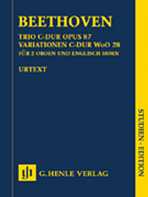 Trio in C Major, Op. 87/Variations in C Major, WoO 28 [HL:51489947]