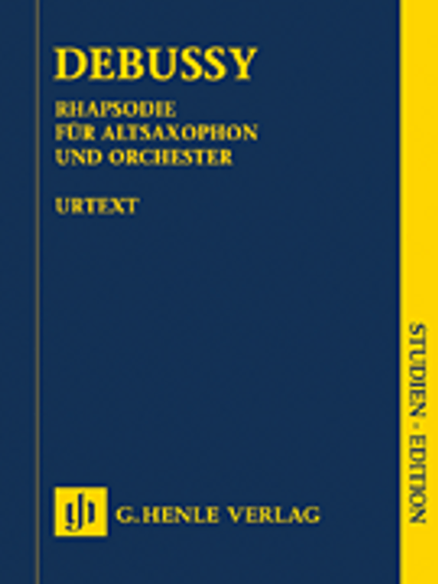 Debussy, Rhapsody for Alto Saxophone and Orchestra [HL:51489989]