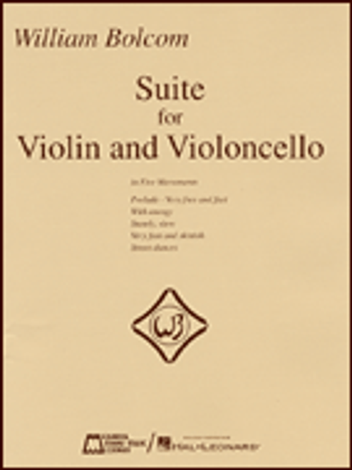 Bolcom, William - Suite for Violin and Violincello [HL:841737]