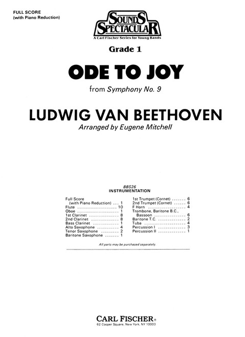 Ode To Joy [CF:BBS26F]
